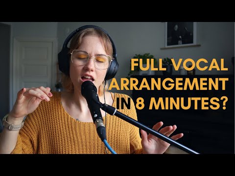 I Tried to Make an 8 Voice Heterophony Vocal Arrangement in 8 Minutes