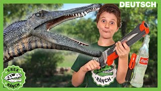 Dinosaurier und geheimnisvolle Flaschenpost | T-Rex Ranch - Dinosaurier für Kinder