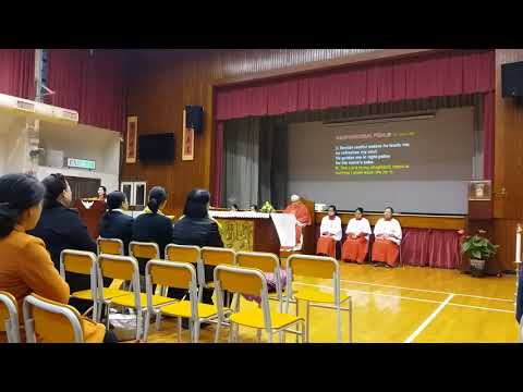 Responsorial Psalm PS 23:1-2, 2-3, 5-6 R. (1) The Lord is my shepherd; there is nothing I shall want