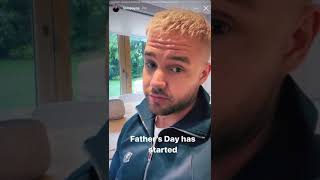 Liam &amp; Bear talking | IG stories June 18, 2021