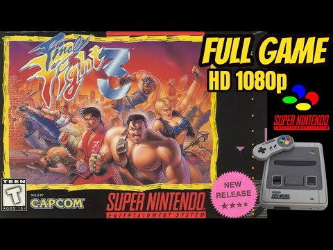 Final Fight 3 (SNES) Longplay/Walkthrough HD 1080p NO COMMENTARY