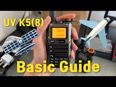 Basic Guide to the Quansheng UV-5K8 Ham Radio
