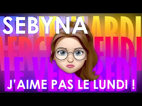SEBYNA - J'aime pas le lundi