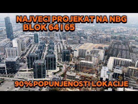 NAJVEĆE GRADILIŠTE NOVOG BEOGRADA BLOK 64 I 65 NOVE ZGRADE LOKACIJA DO 90% POPUNJENOSTI 
