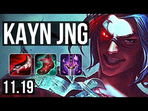 KAYN vs VIEGO (JUNGLE) | Rank 5 Kayn, 10/1/6, 1.7M mastery, 1000+ games | EUW Challenger | v11.19