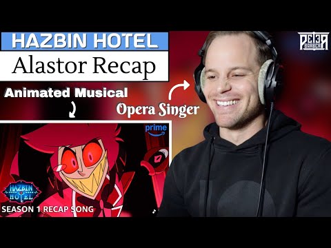 Pro Opera Singer Reacts to Alastor Recap Song from Hazbin Hotel! Musical and Vocal ANALYSIS