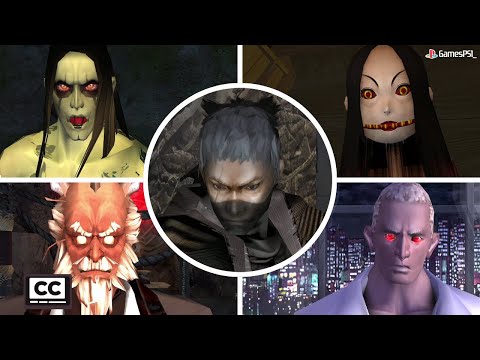 Tenchu: Wrath of Heaven – All Rikimaru Boss Fights (No Damage, HD, JP Voice + Eng Subs)