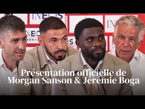 SANSON et BOGA face à la presse l Présentation en intégralité