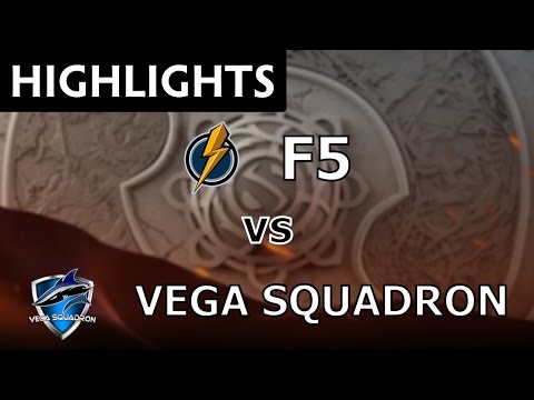 Fantastic.Five' vs Vega Squadron - The International 2016 Qualifiers - Dota Highlights