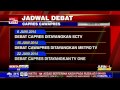 Jadwal Debat Capres Dan Cawapres 2014