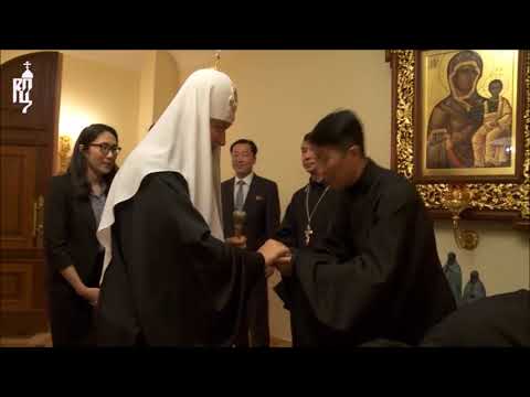 Patriarch of Moscow receives North Korean Orthodox Priests