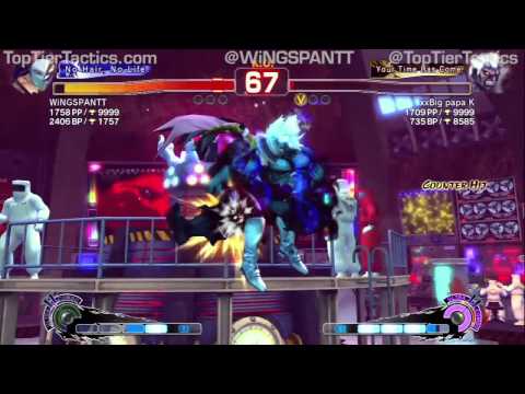 WiNGSPANTT (Vega) vs xxBig papa K (Oni): Super Street Fighter 4 AE 2012 Ranked Matches