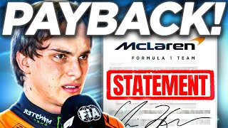 Piastri JUST REVEALED a DRAMATIC RESPONSE To McLaren's UNFAIR Driver TREATMENT Following Qatar GP!