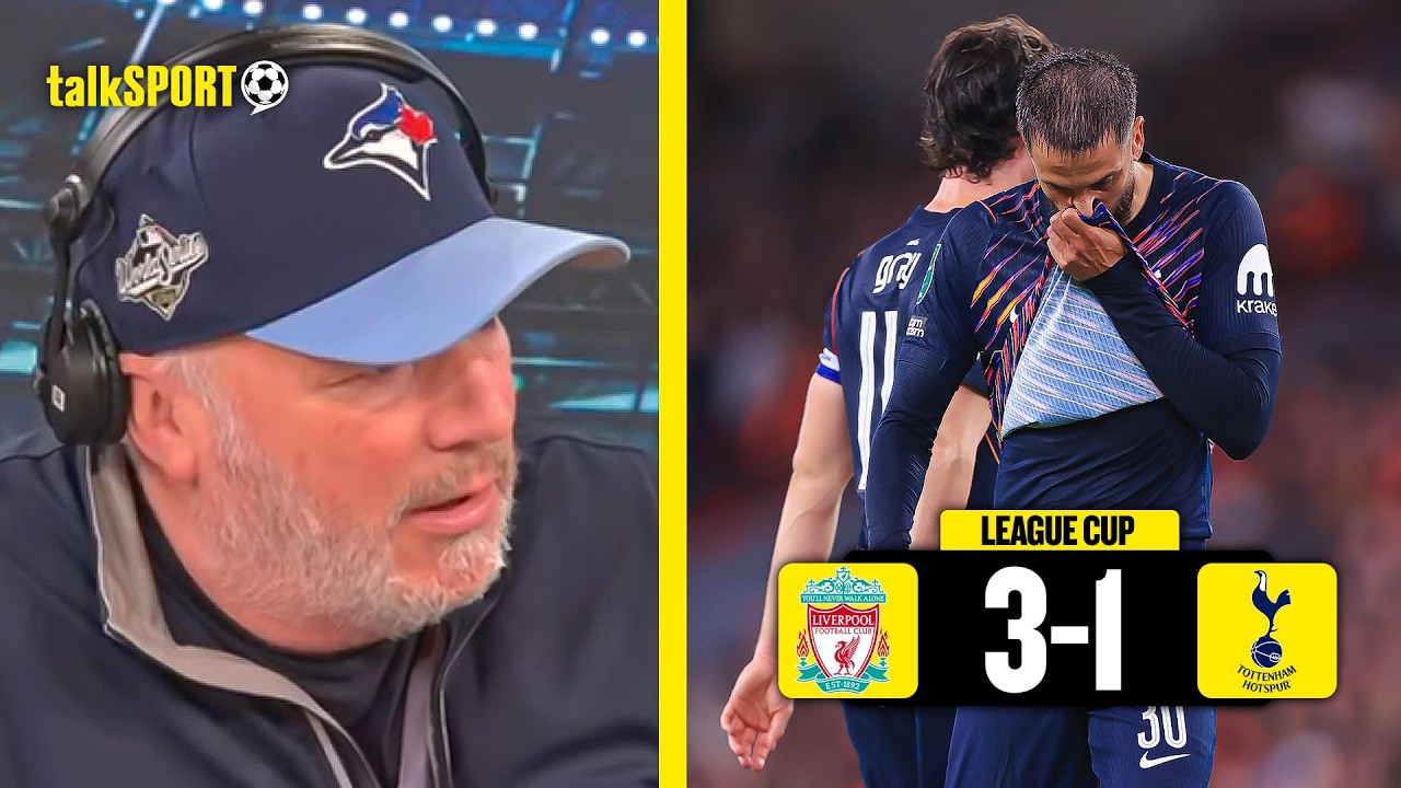 "IT'S A WORRY!" Ally McCoist FEARS for Spurs after 3-1 Carabao Cup DEFEAT to Liverpool!