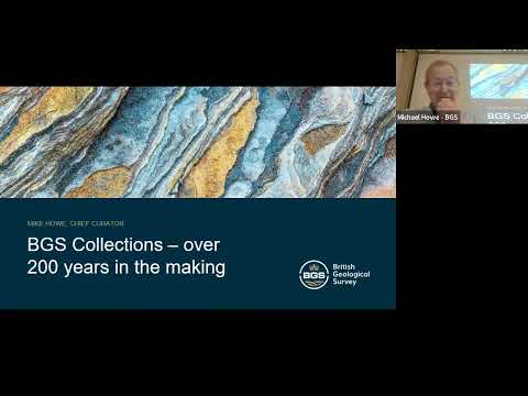 The History of the British Geological Society Collections - presented by Dr. Michael Howe  B.A., PhD