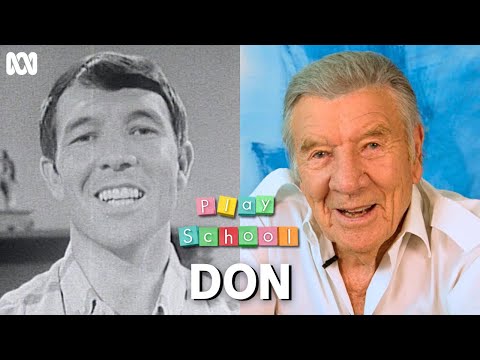 Don Spencer reacts to one of his first Play School episodes | Play School | ABC iview