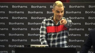 Robbie Williams at the &#39;Doing It For The Kids&#39; charity auction