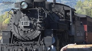 preview picture of video 'Cumbres & Toltec Railyard in Chama, New Mexico'