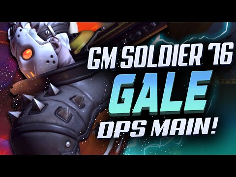 GALE DPS MAIN SOLDIER - 36 ELIMS! [ OVERWATCH SEASON 26 GM ]