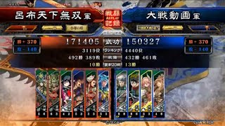 三国志大戦４　呂布天下無双　一品　走射ワラ　その１６