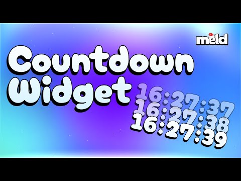 Add Countdown Timer To Stream - Easy Set Up