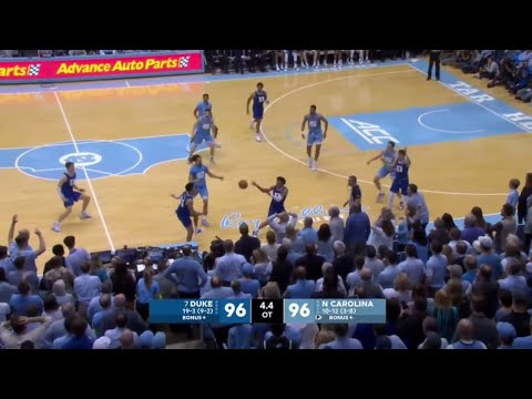 Duke Hits 2 MIRACULOUS Buzzer Beaters to Defeat North Carolina | 2020 College Basketball