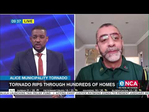 Alice Municipality Tornado Tornado rips through hundreds of homes