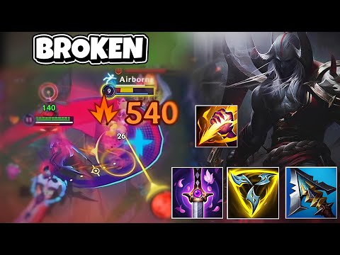 Aatrox Cooks Everyone In Jungle! Super Strong! Wild Rift (Runes & Build)