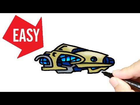 How to draw Fortnite guns【CHITAURI RIFLE 】Easy & Cute drawing｜Jolly Art NEGI