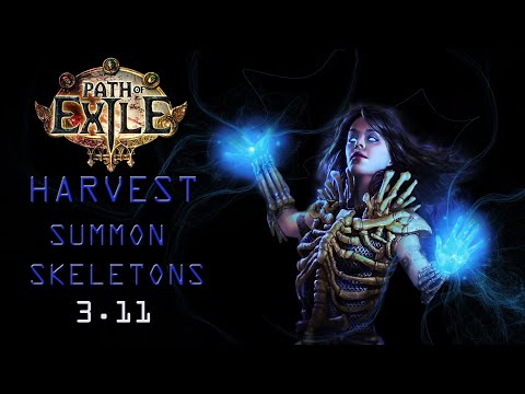 (Path of Exile 3.11 Harvest) - Defeat Al Hezmin -Summon Skeletons