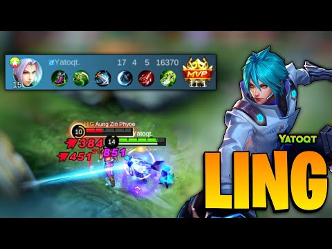 Ling Best Build 2023 [ Ling Top Global Gameplay ] By yatoqt - Mobile Legends
