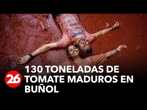 Vuelve la fiesta española de la Tomatina