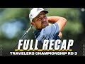 Travelers Championship: Schauffele (-17) Leads, Cantlay 1 Shot Back After RD 3 I HIGHLIGHTS + RECAP