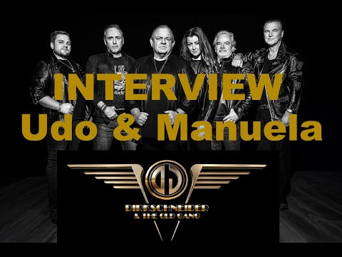 Interview DIRKSCHNEIDER & THE OLD GANG (hard rock-GER) - Udo and Manuela for new album Babylon