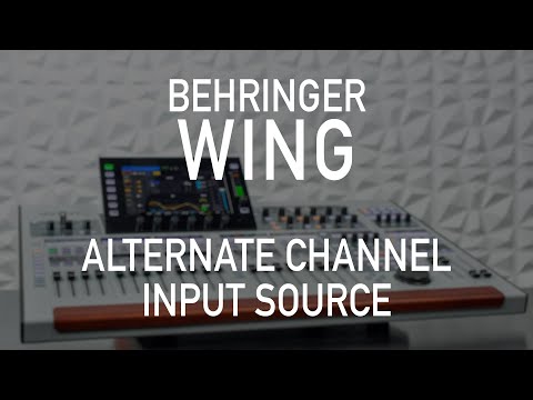 Behringer Wing 105 - Alternate Channel Input Source