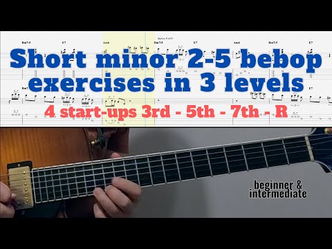 Effective way to learn Phrygian dominant Bebop scale in 3 levels/full fretboard/Grant Green Joe Pass