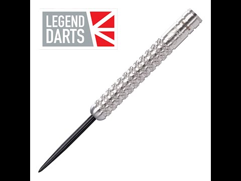 Legend Eric Bristow 21g Silver Knurled Steel Tip Darts - D1789