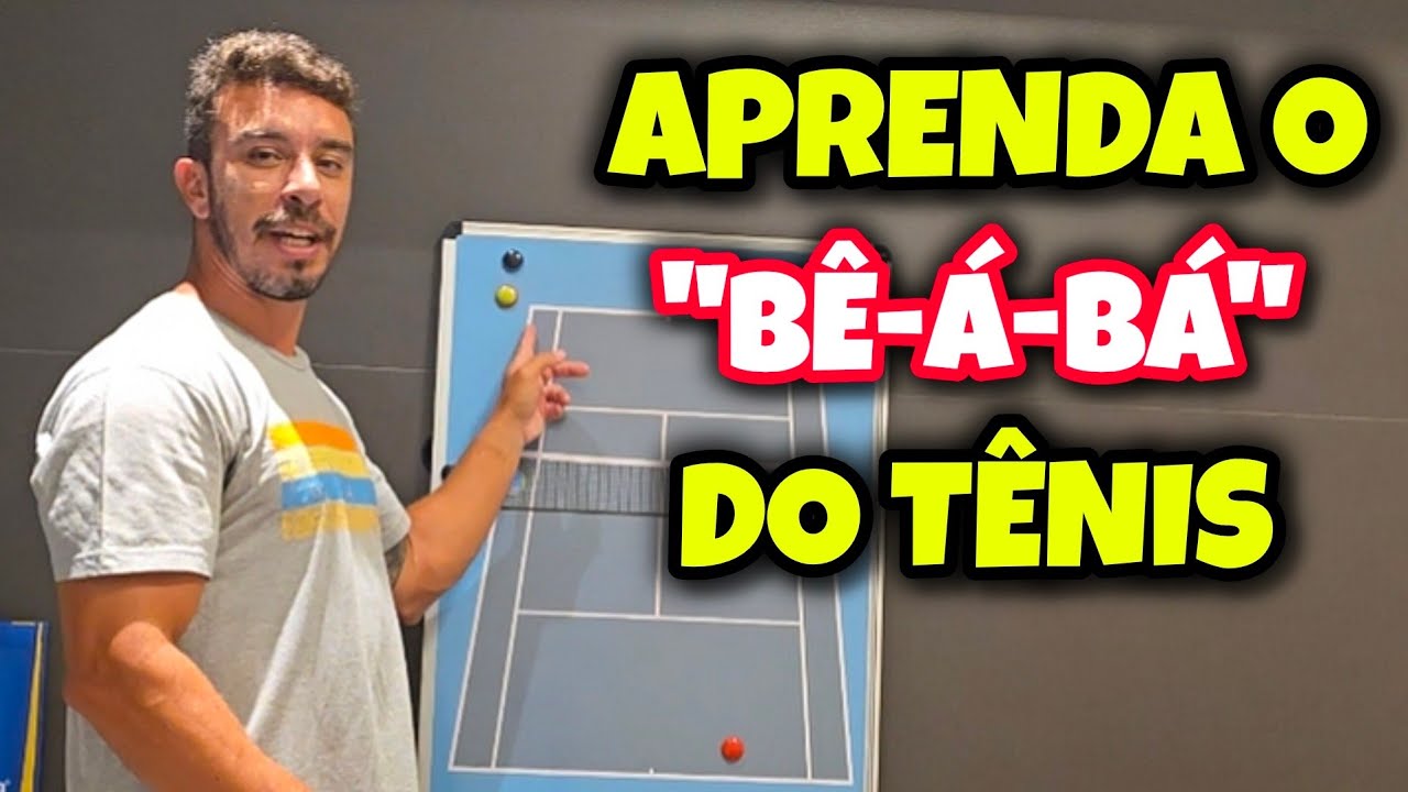 ESSE É O PADRÃO DE JOGADA QUE O TENISTA DEVE SEGUIR NA CONSTRUÇÃO DOS PONTOS (TÁTICAS NO TÊNIS)