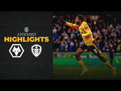 Magic from Boubacar Traore! | Wolves 1-0 Leeds United | Carabao Cup highlights