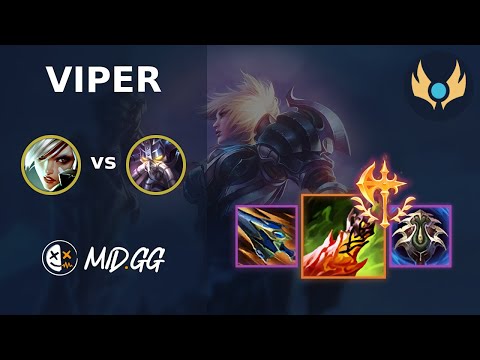 MID.GG: [ Viper ] Riven MID vs Kassadin | NA CHALLENGER | LOL Season 2025