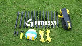How to Set Up a Patiassy Volleyball Net | Step-by-Step Installation Guide