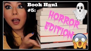 Book Haul #5: Horror Edition l May 2018