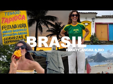 CERRANDO 2024 EN BRASIL! 🌴 🇧🇷  Roadtrip por Paraty, Angra y Río – sol, lluvia, running y vistas top