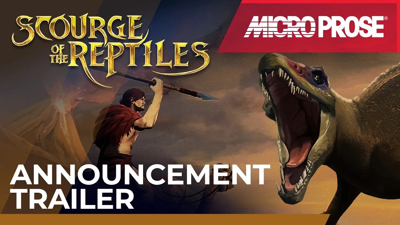 MicroProse Announces Scourge of the Reptiles | Tactical RPG with Dinosaur Warfare