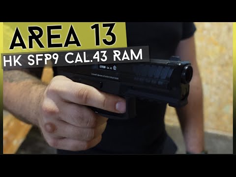 AREA13 | Umarex Heckler&Koch SFP9 RAM Cal.43 | Sidearm | Kurzvorstellung | Paintball & Airsoft