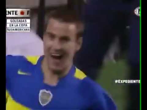 Rodrigo Palacio (Boca Junior) - 10/11/2005 - Boca Junior 4x1 Internacional-BRA - 3 gols