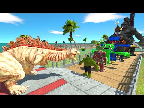 Oasis Death Run | Kamata Kun Attack Units - Animal Revolt Battle Simulator