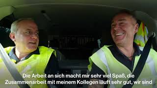 Unterwegs mit dem Mautkontrolldienst des BAG