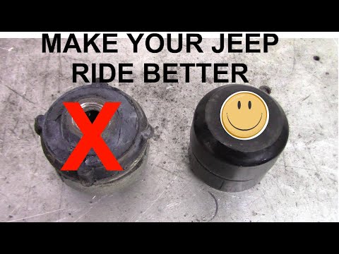 How to replace old body mounts with polyethylene