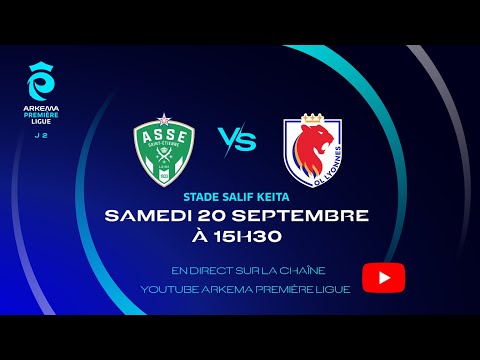 J2 I AS Saint Etienne vs OL Lyonnes en replay I ARKEMA Première Ligue 2025-2026